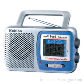 FM/MW/LW/SW1-9 12-band Radio